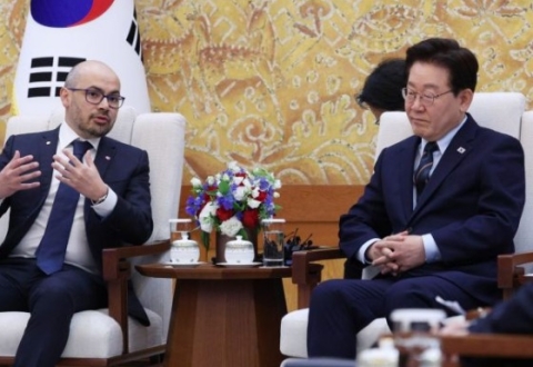 李 "AI, 인류복지·평화에 도움 될까"…허사비스 "통제장치 필요"