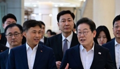 이재명 만난 곽노정 SK하이닉스 사장 "반도체에 5.5조 지원하면 GDP 7.2조 상승"