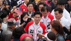 김문수, 수도권·충청行…'이준석 지역구'서 GTX 공약 발표