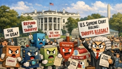 트럼프 새 관세 불확실성 ↑…3대 지수 일제히 하락