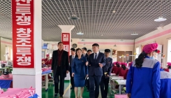 북러 자동차 다리 연결식 뒤 中외교관, 북중러 접경지 방문