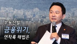 원희룡 "부동산은 '존버' 상황미분양 10만호까지 각오"