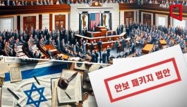 美의회, 우크라·이스라엘 130조원 지원 법안 가결