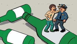 "어린 X, 누구 세금으로"…술 취해 경찰 상습폭행한 80대