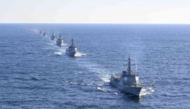 [르포]해군, 이지스함 3척 출격 첫 함대급 해상기동훈련