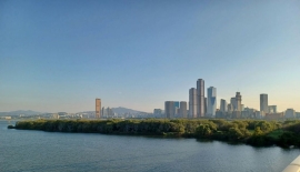 한강 밤섬 인근서 보트 강바닥에 걸려…탑승자 6명 전원 구조