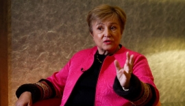 IMF 총재 "파월은 뛰어난 전문가…중앙은행 독립성 중요"