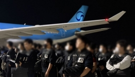 "도망쳐도 소용없다" 경찰, 동남아 도피사범 73명 송환