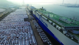 1월 자동차 수출 60.7억달러…내수·생산까지 '트리플 증가'