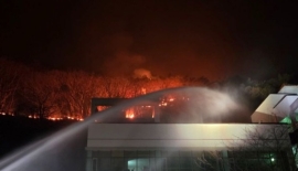 밀양 산불 20시간 만에 주불 진화 … 인명피해 없어