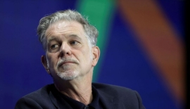 넷플릭스 공동창업자 헤이스팅스 퇴임…주가 9% 하락