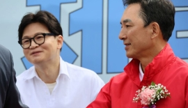 한동훈·박민식, 부산 북갑서 첫 조우…하정우 수석은 불참