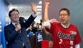 전재수 "전시예산 치워" vs 박형준 "청년 1억 만들기"… 부산시장선거 공약 보니