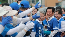 지방선거 D-9…與, 전북·충청권 집중 유세