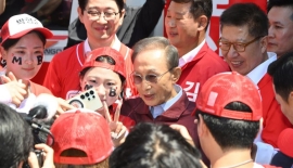 박형준 지원 나선 이명박 "일하는 시장 뽑아야 부산 발전"