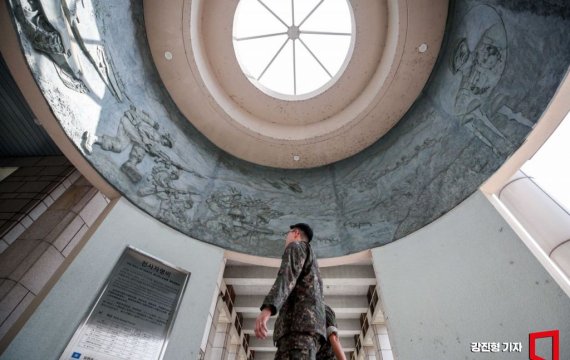 [포토]전쟁기념관 찾은 국군장병들