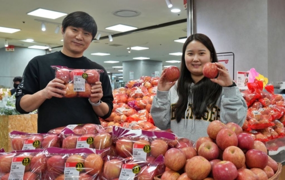 "수확시 신선함 그대로"…롯데마트, CA 저장 사과·양파 출시