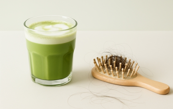 "커피보다 건강하대서 매일 마셨는데 탈모"…논란 휩싸인 '초록 음료'