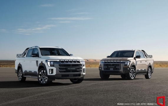 KGM, 차세대 픽업 '무쏘' 확정…플래그십 모델 공개