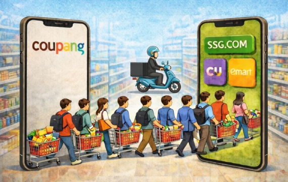 "1시간내 배송 더 편하네"탈팡족, 퀵커머스로 갈아탔다