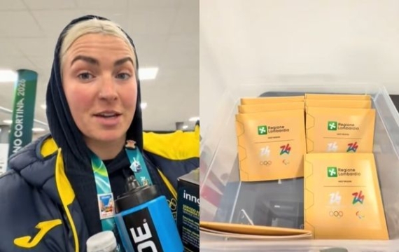 "1만개 비치했는데 벌써 동나?" 밀라노 선수촌서 무료로 주는 '이것' 인기