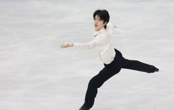 다 쏟아낸 차준환, 빙판서 환하게 웃었다…"0.98점차 4위? 후회는 없다"