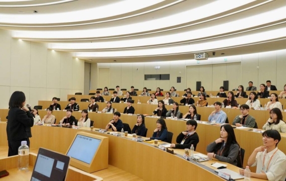 [르포]신입사원 아닌 '부장님'이 합격 팁 전수…한화손보 취업캠프