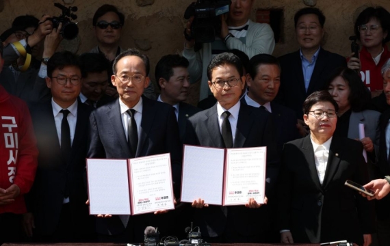 추경호·이철우, 박정희 생가 방문…보수 결집 나서
