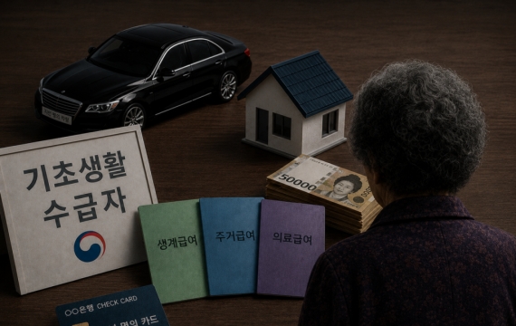 월세 받고 에쿠스 타며 '기초수급자' 행세…수천만원 수령한 70대 징역형