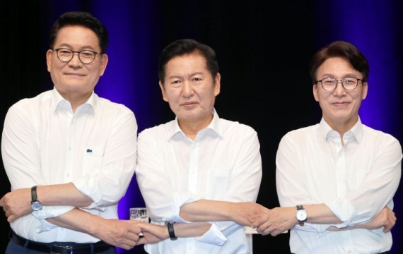 與 '최대 승부처' 호남 경선 앞두고 광주 반도체·혁신당 통합 공방
