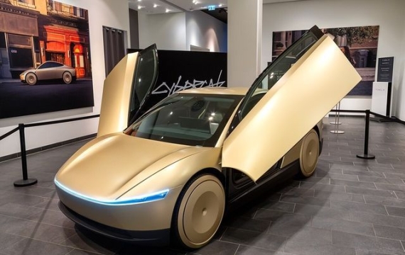 Tesla's 'Cybercap' With No Steering Wheel or Pedals Halted Immediately...Safety Investigation Launched