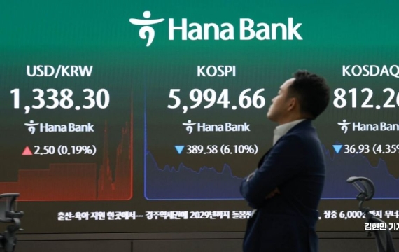 삼전 7%·닉스 10% ‘폭락’…코스피, 6천피 턱걸이