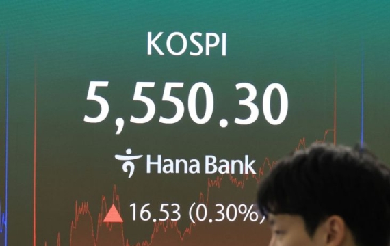 코스피, 5500선 회복…'솔리다임 IPO 철회' SK하이닉스 강세