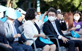 [배우자 열전]①"예뻐보이더라" 정원오 배우자 문혜정