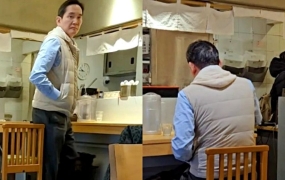 "이재용도 줄 서서 혼밥?"유명 라멘집 목격담 '화제'