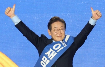 민주당 '충청권' 경선 이재명 압승…2등 김동연·3등 김경수