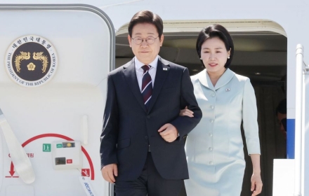 李대통령 '정상외교' 데뷔전, G7 회의 열리는 캐나다 도착 