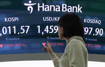 코스피 4100선 수성 실패, 엔비디아 실적에 주목