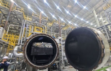 [르포]폐비닐서 어떻게 기름이 나오나…도시유전 '웨이브정읍' 공장 가보니