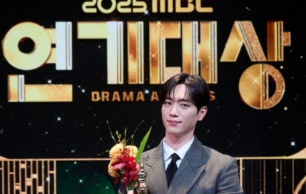 배우 서강준, 데뷔 12년 만에MBC 연기대상 영예