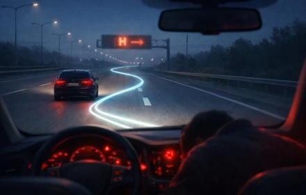 심근경색 온 운전자 대신 달렸다…자율주행의 기적