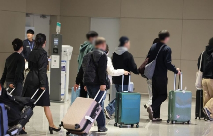 이란 등 중동 체류 한국인들 인천공항 통해 무사 귀국