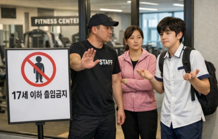 "17세 이하 오지마" 아파트 공동헬스장인데 웬 나이 차별?