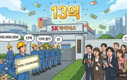 "Bonuses of 1.3 Billion Won?" SK Hynix Delivers a High Kick with Unstoppable Performance Bonuses