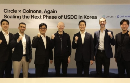 Coinone Meets with Circle Executive... Expanding USDC Support