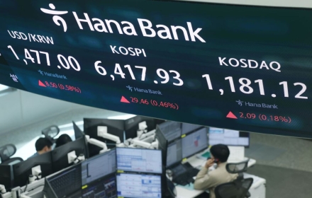 코스피, 하루 만에 사상 최고치 경신…6417.93 마감