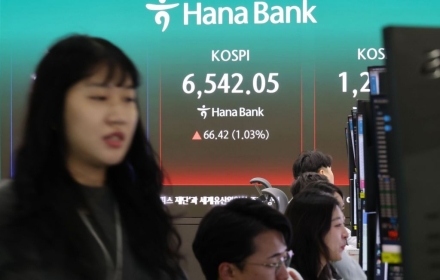 코스피 신고가에…증시 시총 첫 6000조원 돌파