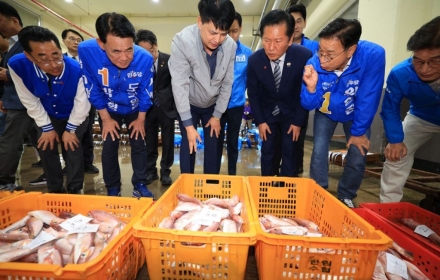 후보 등록 뒤 첫 주말…여야 지도부, 유세 지원 매진