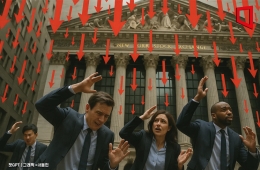 [속보]국제유가 급등에 하락 마감…다우 1.61% ↓