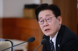 李대통령 3·15 의거 기념식 참석…현직 대통령 첫 참석